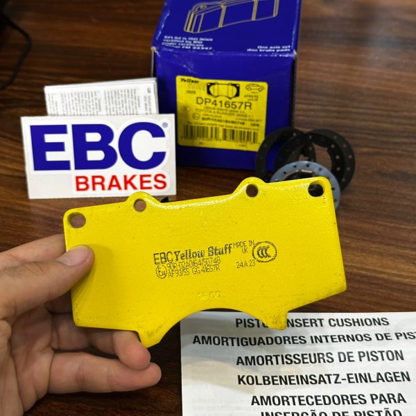 لنت ترمز جلو تویوتا اف جی کروز (FJ cruiser)  EBC انگلیس YELLOW STUFF