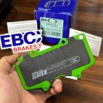 لنت ترمز جلو تویوتا اف جی کروز (FJ cruiser) EBC انگلیس GREEN STUFF