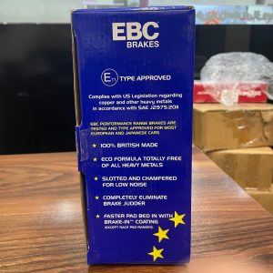 لنت ترمز عقب پورشه کاین EBC انگلیس سری BLUE STUFF سرامیکی